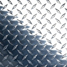 Лист нержавеющий рифленый г/к даймонд AISI 409 4 мм